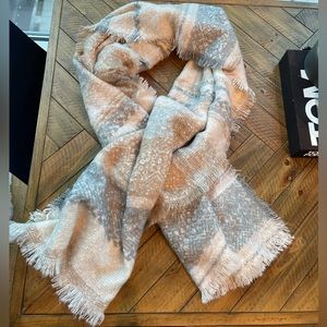 Neutral Wool Scarf
